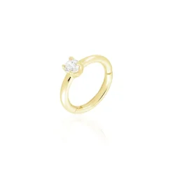 Histoire d'Or Piercing D'oreille Or Jaune Ailantie Oxyde De Zirconium Outlet