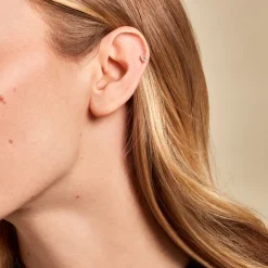 Histoire d'Or Piercing D'oreille Or Jaune Artemia Oxyde De Zirconium Discount