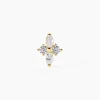 Histoire d'Or Piercing D'oreille Unitaire Eugênia Or Jaune Oxyde De Zirconium Sale