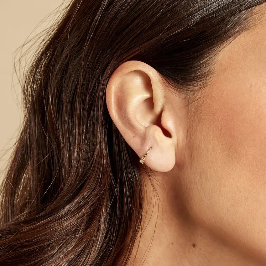 Histoire d'Or Piercing D'oreille Unitaire Dervila Or Jaune Oxyde De Zirconium Online