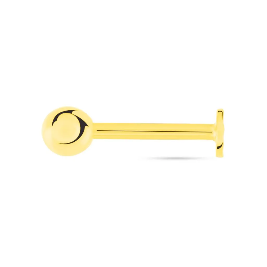 Histoire d'Or Piercing D'oreilles Or Jaune Joanina Boule Discount