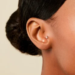 Histoire d'Or Piercing Dulcy Argent Blanc Oxyde De Zirconium Best