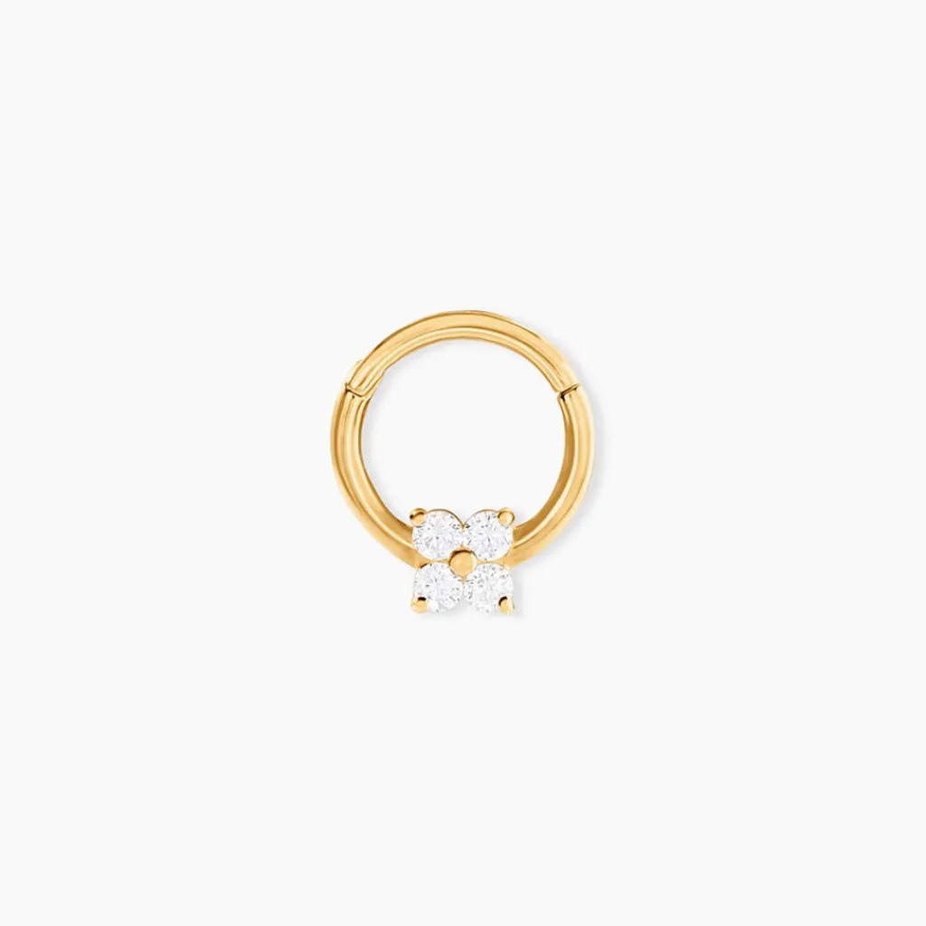 Histoire d'Or Piercing Fu Or Jaune Oxyde De Zirconium Outlet