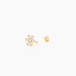 Histoire d'Or Piercing Gedeon Or Jaune Oxyde De Zirconium Discount