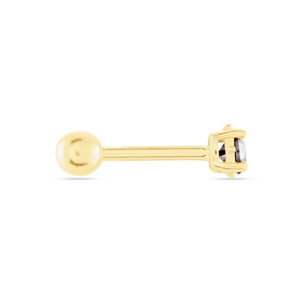 Histoire d'Or Piercing Joanina Or Jaune Oxyde De Zirconium or jaune oxyde noir Clearance