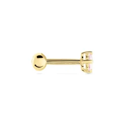Histoire d'Or Piercing Joanina Or Jaune Oxyde De Zirconium or jaune oxyde rose Discount