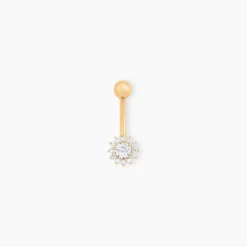 Histoire d'Or Piercing Llyr Or Jaune Oxyde De Zirconium Clearance