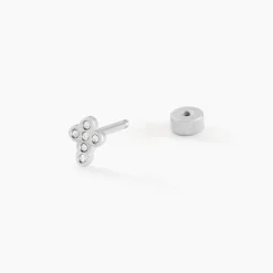 Histoire d'Or Piercing Maanta De Zirconium acier blanc oxyde Clearance