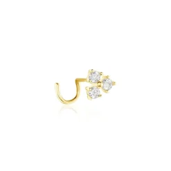 Histoire d'Or Piercing Macey Or Jaune Oxyde De Zirconium New