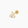 Histoire d'Or Piercing Nakato Or Jaune Oxyde De Zirconium Hot