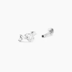 Histoire d'Or Piercing Odyle Argent Blanc Oxyde De Zirconium Clearance