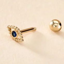 Histoire d'Or Piercing Oya Or Jaune Oxyde De Zirconium Best