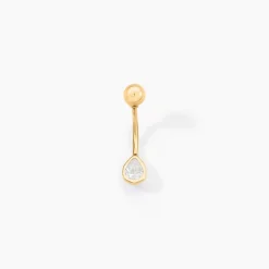 Histoire d'Or Piercing Venturino Or Jaune Oxyde De Zirconium Discount