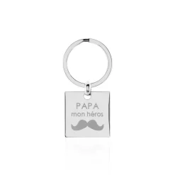 Histoire d'Or Porte Clefs Pandore Acier Blanc Outlet