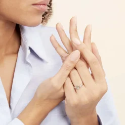 Histoire d'Or Solitaire Laetitienne Or Jaune Topaze Oxydes Outlet