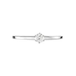 Histoire d'Or Solitaire  Natalia Platine Blanc Diamant Best
