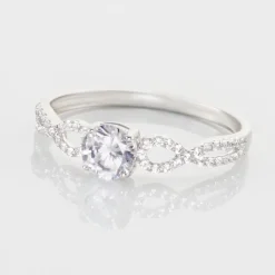 Histoire d'Or Solitaire Or Blanc Sevastiane Oxyde De Zirconium Online