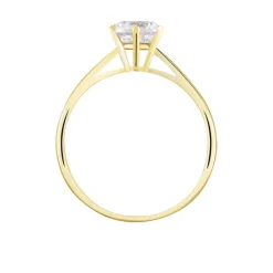 Histoire d'Or Solitaire Or Jaune Laurian Oxyde De Zirconium Blanc or jaune oxyde Clearance