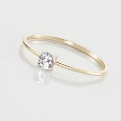 Histoire d'Or Solitaire Or Jaune Philys Oxyde De Zirconium Discount