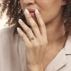 Histoire d'Or Solitaire Or Jaune Rachile Oxyde Sale